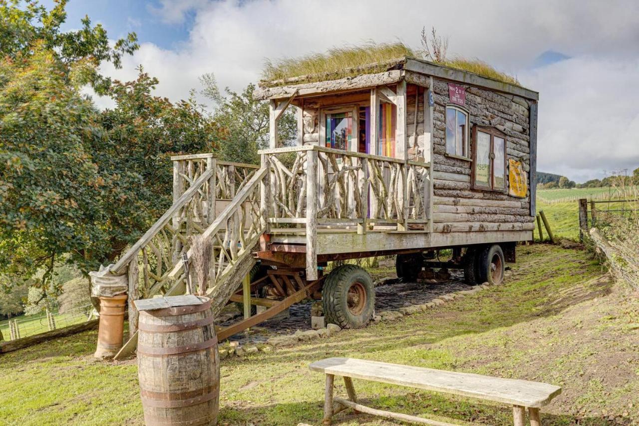 2X Double Bed - Glamping Wagon Dalby Forest Scarborough Esterno foto